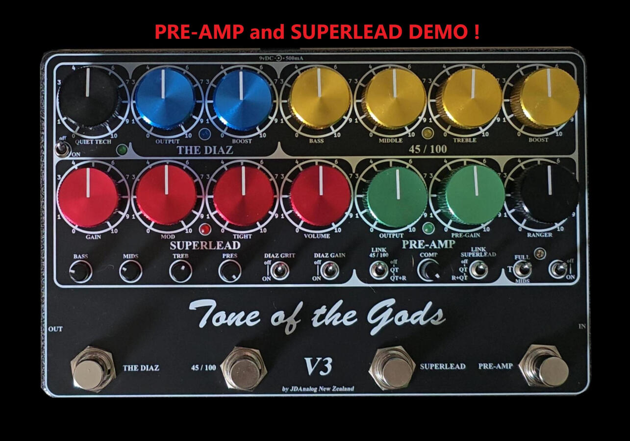 PRE-AMP and SUPERLEAD DEMO